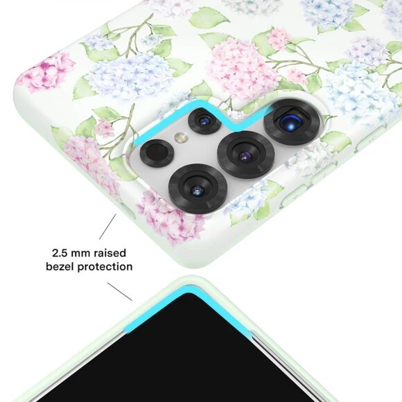 Hydrangea Floral Case Samsung Galaxy S25 Ultra - Picture 6 of 6